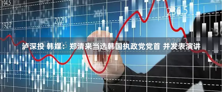 泸深投 韩媒：郑清来当选韩国执政党党首 并发表演讲
