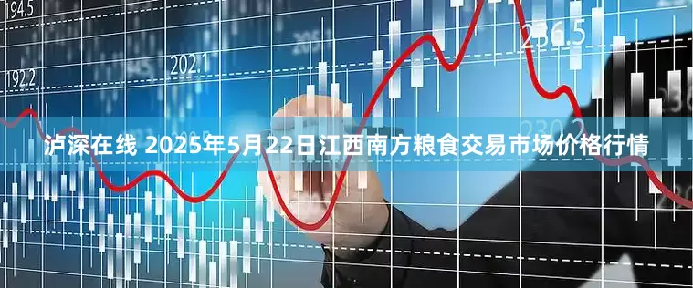 泸深在线 2025年5月22日江西南方粮食交易市场价格行情